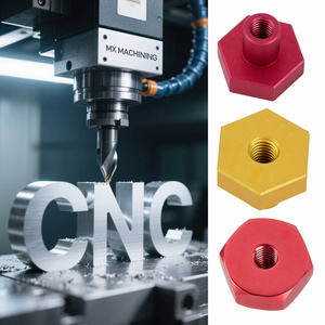 Tùy chỉnh gia công các bộ phận kim loại nhôm thành phần Titan biến đánh bóng dịch vụ gia công CNC cho tự động hóa quanh co máy - Product Image 2