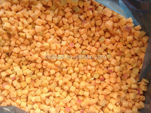 Miel d'exportation directe de Chine doré Moitiés sucrés Dés en dés Moitiés Fruits IQF Abricot congelé - Product Image 6