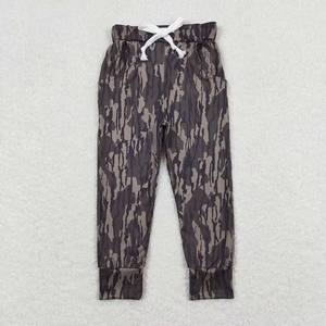 Pantalones de Camuflaje para Niños Longlv al por Mayor, de Alta Calidad y Ecológicos, Pantalones Deportivos de Seda de Leche, Nailon/Algodón - Product Image 2