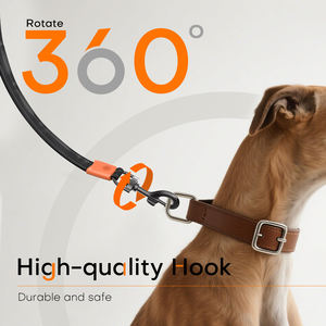 Luce Basic/ LED 5m regolabile riflettente piccolo e medio cane guinzaglio retrattile con sacchetto di cacca Dispenser - Product Image 5