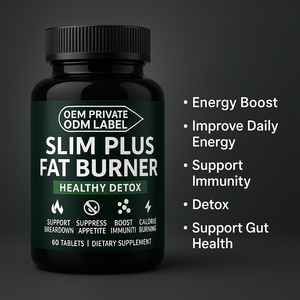 Penjualan Langsung Pabrik Tablet Pembakar Lemak Slim Plus 100% Ekstrak Kacang Ginjal Putih Alami Untuk Dewasa 100% Suplemen Makanan Murni - Product Image 3