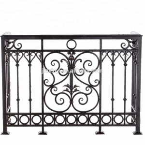 Barandillas de Balcón de <span class=keywords><strong>Hierro</strong></span> Forjado Antiguo - Barandillas de Escalera Resistentes a la Oxidación / Barandilla de <span class=keywords><strong>Hierro</strong></span> Forjado Tradicional Nueva en Oferta - Product Image 2