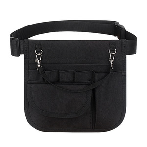 Bolsa médica para la cintura, bolsa de tela Oxford para almacenamiento de herramientas, portátil, multifuncional, con correa para la cintura, para enfermeras y personal - Product Image 1