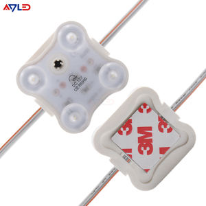 Module publicitaire LED carré 12V pour intérieur, ruban LED adhésif rouge 3M, 6500K, rétroéclairage, module ultrasonique SMD2835 LED pour enseigne étanche - Product Image 2