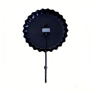 Crochet mural en métal imprimé à motif personnalisé, style vintage, pour serviettes, cuisine, bar et autocollant de réfrigérateur pour café - Product Image 5