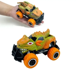 Mini Camioneta Monstruo Dinosaurio <span class=keywords><strong>RC</strong></span>, Juguete de Auto Dinosaurio Todoterreno con Control Remoto de 4 Canales, Juguete de Vehículo Dinosaurio <span class=keywords><strong>RC</strong></span> con Ruedas Grandes para Niños - Product Image 5