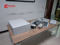 Boîte de distribution en métal EControl |   Boîtier verrouillable classé IP65, revêtement poudré, 300x200x100mm, pour câblage intérieur/extérieur