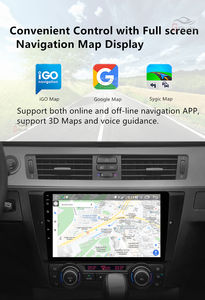 Gerllish Ingebouwde Gps Android Auto Voor Dvd-Speler Touchscreen Voor Bmw <span class=keywords><strong>3</strong></span> Series E90 E91 E92 E93 2005-2012 - Product Image 4
