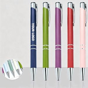 Wholesale 1.0mm Retractable Ballpoint Pen Business & Promotion Metal <b>Roller</b> Special Exhibition Gifts Black/Blue <b>Ink</b> Novelty - Product Image 1