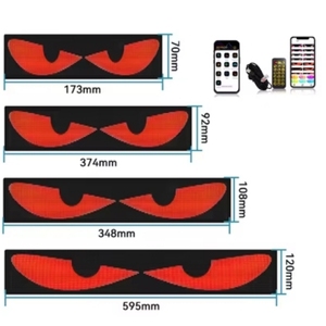 โปสเตอร์ดิจิทัลในร่มแบบ USB ตั้งโปรแกรมได้สำหรับ IP65รถยนต์แผงพิกเซล LED ข้อความเลื่อนแสดงฟังก์ชั่น SDK - Product Image 2