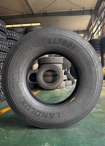 Truck Tyre 11R22.5 LANDLUX Tube LLT621 Tires Enhanced Vehicle Stability <b>Load</b> Capacity - Product Image 2
