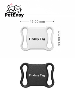 Nuevo diseño en forma <span class=keywords><strong>de</strong></span> localizador <span class=keywords><strong>de</strong></span> gatos y perros antipérdida con collar gratis y batería AirTag Compatible con Apple y <span class=keywords><strong>Android</strong></span> - Product Image 5
