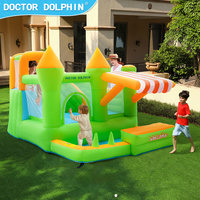 Château gonflable pour enfants avec toboggan et structure d'escalade |   Piscine à balles gonflable pour l'extérieur, pour la cour arrière, pour les résidences