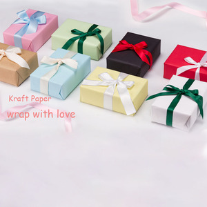 80gsm Tùy Chỉnh Bao Bì Trắng Nâu Màu Pe Tráng Mô Đóng Gói Jumbo Craft Gói Kraft Giấy Cuộn Cho Bao Bì - Product Image 2