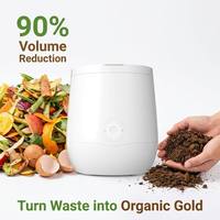 Triturador de Residuos Alimenticios Eléctrico Doméstico de Acero Inoxidable con Cámara de Trituración, Motor de Corriente Continua, Tecnología Multigrind, 0.5 HP