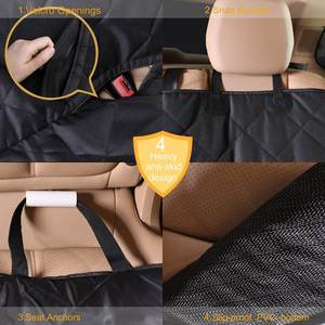 Housse de siège de voiture pour chien, tapis de voyage, imperméable, anti-rayures, pour chiot, chat, mignon, 600D, 1 pièce - Product Image 3