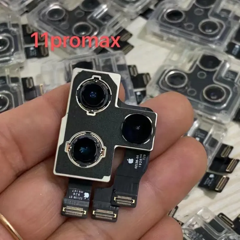 Parte di ricambio fotocamera posteriore per iPhone X XS Max XR 11 Pro 12 Mini 13 Pro 14 Plus Flex Cable Connector