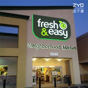 <span class=keywords><strong>Letras</strong></span> cortadas con láser, ligeras y duraderas para letreros de Directorio de oficina, logotipos de tiendas minoristas y paredes de marca de centro comercial - Product Image 5