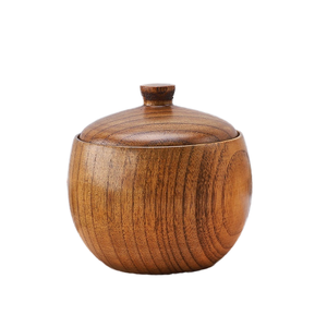 Boîte à sel artisanale en bois, neuve, vintage, de qualité supérieure, fabriquée à la main - Product Image 5