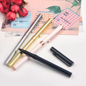 Multicolor High Grade Metal Ballpoint <b>Pen</b> with Custom Logo Slim Signature Design 0.5mm Writing Width for Advertising - Product Image 5