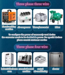 อุปกรณ์แปลงไฟ 1 เฟส เป็น 3 เฟส สำหรับเครื่องจักร 380V ออกแบบให้จ่ายไฟเสถียร ป้องกันการรบกวน - Product Image 4