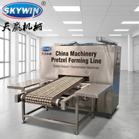 Ligne de production automatique de bretzels Skywin 2026, machine à fabriquer des bretzels, machine à fabriquer des biscuits