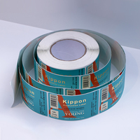 Etiquetas de embalaje de papel de aluminio dorado con impresión de brillo duradero personalizado, autoadhesivo, logotipo impermeable, etiquetas de embalaje de vino personalizadas para botellas