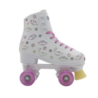 Patins à roulettes légers pour sports de plein air avec roulements Abec-7, design mignon avec strass et roues en PU