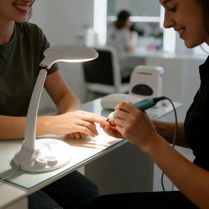 Lampe de bureau chinoise, lumière de lecture, d'écriture, de broderie, lumière chaude, éclairage de sommeil, luminaires, loupe, lampe grossissante - Product Image 1