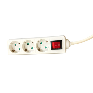 HAOYONG 3 Way Power Cord Electric <strong>Plug</strong> <strong>Extension</strong> <strong>Socket</strong> SDK Power Outlet 16A <strong>Extension</strong> Board Power Strip <strong>Socket</strong> - Product Image 4