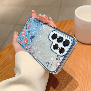 Funda Protectora de TPU Suave con Papel Brillante Electrochapado para <span class=keywords><strong>Samsung</strong></span> Galaxy S26 S24 S23 Ultra S21 Fe A04S A05S A03 - Product Image 5