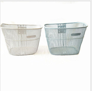 Các Nhà Sản Xuất Phía Trước Xe Đạp Tay Lái Kim Loại Thép Giỏ Với Khung Và Phụ Kiện Đi Xe Đạp Nguồn Cung Cấp - Product Image 3