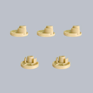 Juego de Repuesto de Patas de Goma Inferiores para Batidora Vertical, 5 Piezas, Material PP, Repuestos para Electrodomésticos - Product Image 1