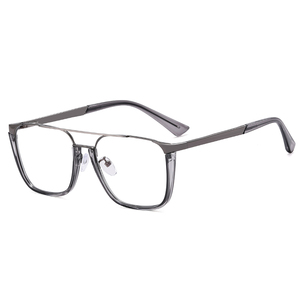 MS 81137 2025 New Men TR90 + kim loại Eyewear đôi mũi cầu kính khung kính quang học thời trang cá nhân - Product Image 5