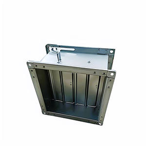 जस्ती मैनुअल वायु मात्रा नियंत्रण वाल्व, एचवैक नलिकाओं के लिए मैनुअल एयर वॉल्यूम कंट्रोल वाल्व - Product Image 2