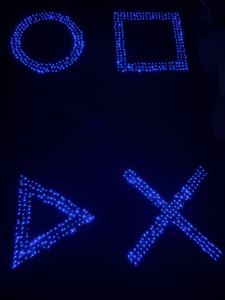 Fuente de luz LED Sensorial <span class=keywords><strong>Fibra</strong></span> óptica Figura geométrica Alfombra Categoría de producto única - Product Image 2
