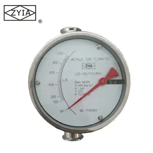 LZ baja tahan karat tipe mengambang, 316 area variabel air panas tekanan tinggi tabung logam HCL anti korosi rotometer