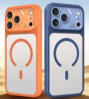 Coques de téléphone BAILI Factory Fashion Instant Transformation IP 17 Pro Max Armor, respectueuses de la peau, dissipant la chaleur, magnétiques, deux-en-un