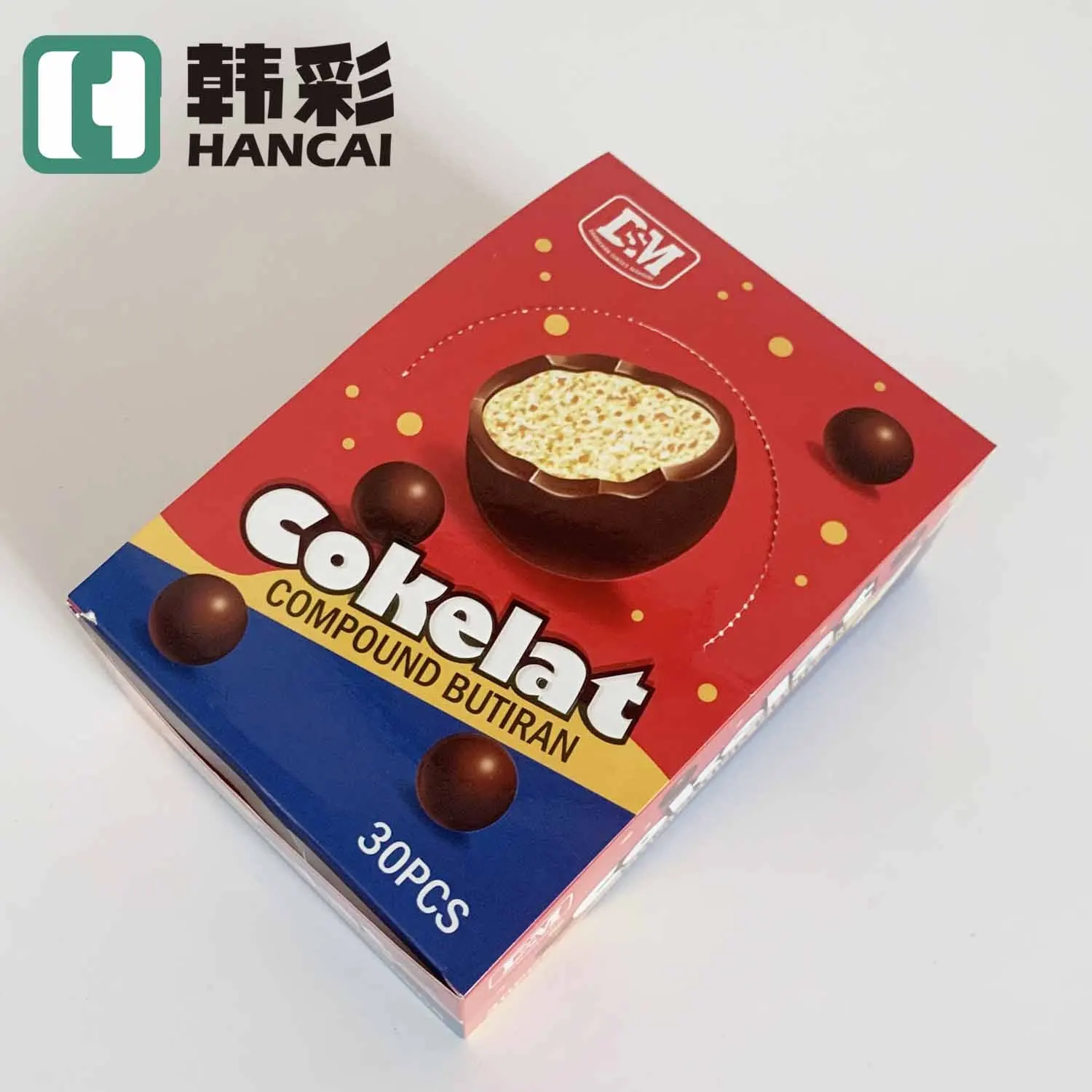 コーヒーチョコレート豆包装機0.01USD紙箱カスタマイズされたクラムシェルエコ包装