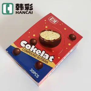 Coffee Chocolate Bean Packing Machine 0.01 USD Paper Boxes Customized Clamshell Eco Packaging