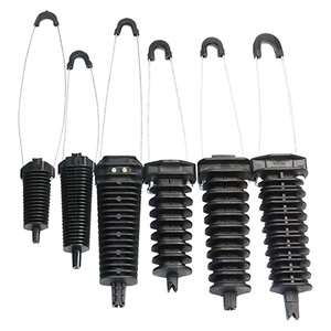 Accessoires de fixation de câbles haute résistance PA2000 pour câbles à fibres optiques, cosses de fixation ADSS. - Product Image 1