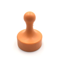 Aimant puissant en plastique coloré pour réfrigérateur, mini-aimant de bureau, aimant pour masque