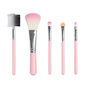 5pcs Slim <b>Eye</b> Face Makeup Brush Set Portable Concealer Lip Blending Cosmetic Beauty Tools - Product Image 3