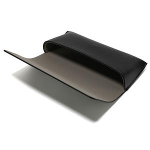 Étui à lunettes en cuir PU minimaliste de qualité supérieure, rectangulaire noir, avec fermeture magnétique, pour lunettes de soleil 3-5,9 pouces - Product Image 2