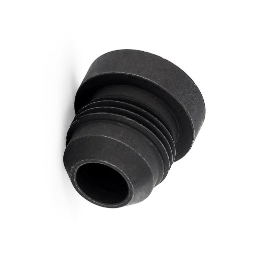 AN10 Male Blanking Plug With O-Ring – Black Aluminum Hex Head, For AN-10 Ports