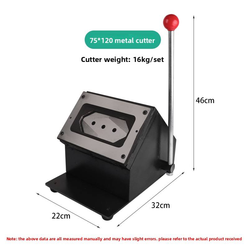 Coupeur de papier noir