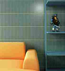 Pegatinas de Pared 3D Autoadhesivas Verde Oscuro, Mosaico Moderno para Interiores, Resistentes al Calor, Azulejos de Cerámica y Porcelana para Cocina, Estilo Rústico - Product Image 3