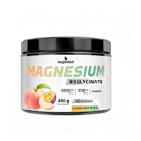 Vitahall Hoog Absorberende Magnesium Bisglycinaat Poeder Ondersteunt Rustgevende Slaap, Spierontspanning, Botgezondheid, Dagelijks Welzijn Poeder
