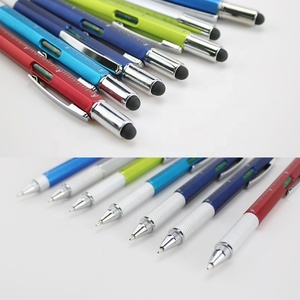 Plastic Two-Head Screwdriver Ruler Level Touch Stylus 6 <strong>in</strong> <strong>1</strong> Multifunction Tool Ball <strong>Pen</strong> With Print Logo Ball for Gifts - Product Image 5