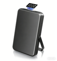 Banque d'alimentation LED magnétique sans fil 9000mah 12000mah Banque d'alimentation mini Banque d'alimentation magnétique avec support